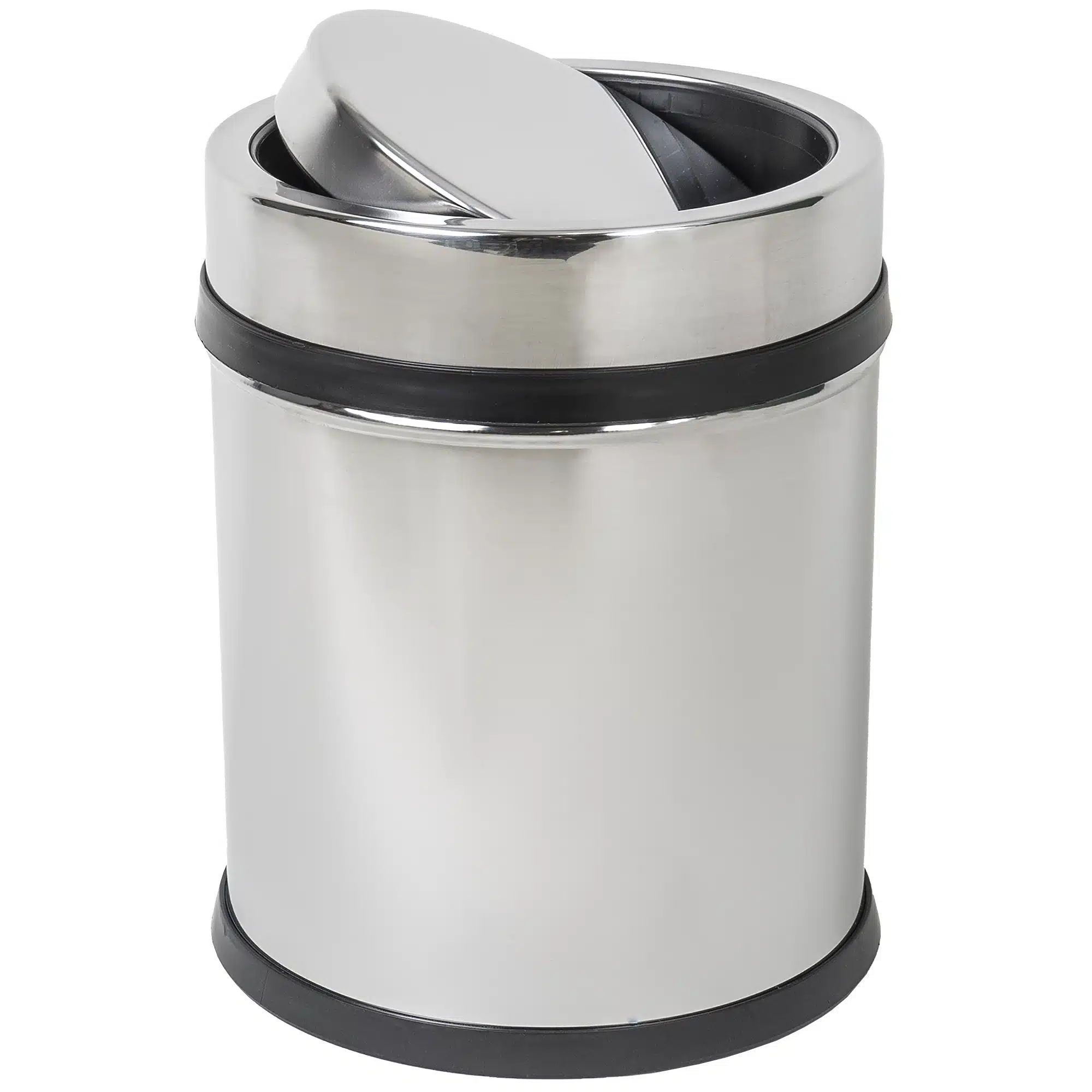 ZLN 4599_3 Cos menajer, capacitate 16 Litri din inox, capac rotativ / ZLN 4599 - imagine 1