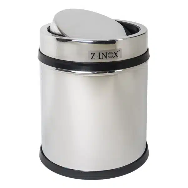Cos menajer, capacitate 16 Litri din inox, capac rotativ / ZLN 4599 - imagine 4