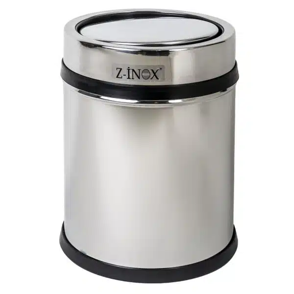 Cos menajer, capacitate 16 Litri din inox, capac rotativ / ZLN 4599 - imagine 5