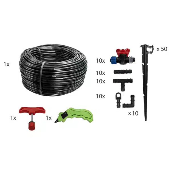 Set irigare + Furtun picurare ,16mm, distanta intre picuratori 30 cm 4l/h (rola 200m) / ZTS 5506_30 - imagine 7