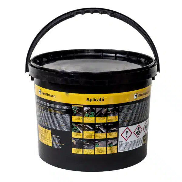 Membrana hidroizolatoare lichida pe baza de bitum si solventi, S6, 9kg / D 11004BI - imagine 2