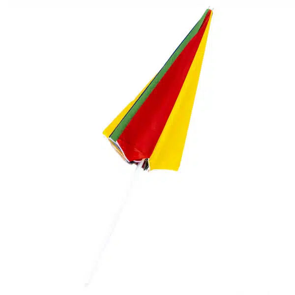 Umbrela protectie soare multicolora diametru 300cm si inaltime 260cm multicolora, stalp 33mm / CC9844 - imagine 3