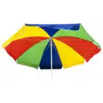 Umbrela protectie soare multicolora diametru 300cm si inaltime 260cm multicolora, stalp 33mm / CC9844 - imagine 2
