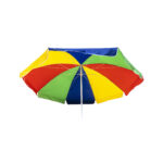 Umbrela protectie soare multicolora diametru 200cm si inaltime 200cm multicolora, stalp 33mm / CC9846 - imagine 2
