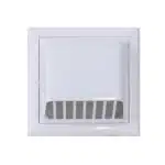 Grila evacuare cu clapeta Q100 / EXT 7196