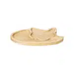 Platou din lemn de fag pentru copii, forma pisica, 29x20x2cm / EXT 7264_1 - imagine 2