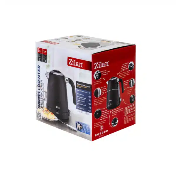 Fierbator electric, digital, putere1850-2200 W, capacitate 1.7l, 7 niveluri intre 40 - 100 grade celsius / ZLN 1001 - imagine 3