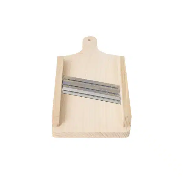 Razatoare pentru varza, cu 3 cutite, lemn fag, 42.5x15.5x3.5 cm / 1458 - imagine 3