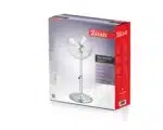 Ventilator inox cu picior, putere 50 W, cu 3 trepte de viteza, oscilatie automata, debit 6000mc/h, maner pentru transport facil, 4 pozitii de ajustare pe verticala, inaltime reglabila 88-120 cm / ZLN-1112 - imagine 2
