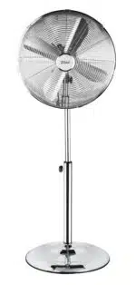 Ventilator inox cu picior, putere 50 W, cu 3 trepte de viteza, oscilatie automata, debit 6000mc/h, maner pentru transport facil, 4 pozitii de ajustare pe verticala, inaltime reglabila 88-120 cm / ZLN-1112