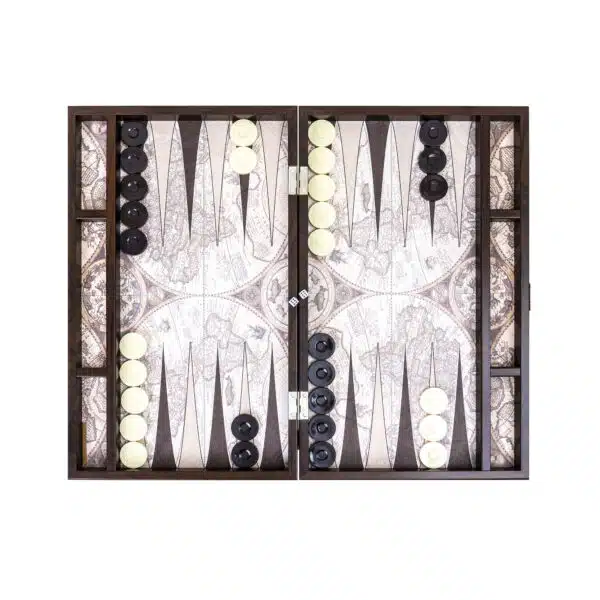 Joc de table din lemn lacuit 50x50cm / ZTS 5512 - imagine 3