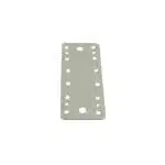 Placa perforata din otel 180x65x 2.5 mm / 4529 - imagine 2