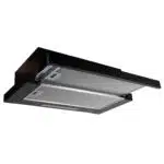 Pachet cuptor incorporabil (1857), capacitate 51L, electric, negru, plita incorporabila email (0034), 50 x 60 cm, gaz butelie sau gaz natural (duze de schimb incluse), hota incorporabila telescopica 2 motoare 3680, 2 x 95w / SET 30125 - imagine 7