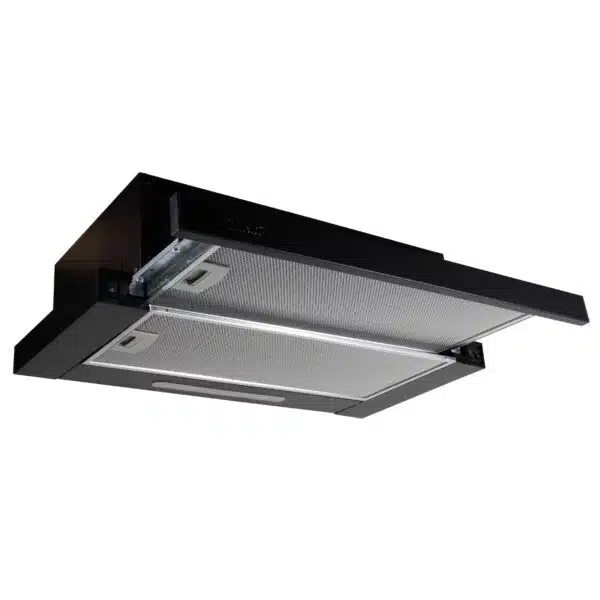 Pachet cuptor incorporabil (1857), capacitate 51L, electric, negru, plita incorporabila email (0034), 50 x 60 cm, gaz butelie sau gaz natural (duze de schimb incluse), hota incorporabila telescopica 2 motoare 3680, 2 x 95w / SET 30125 - imagine 7