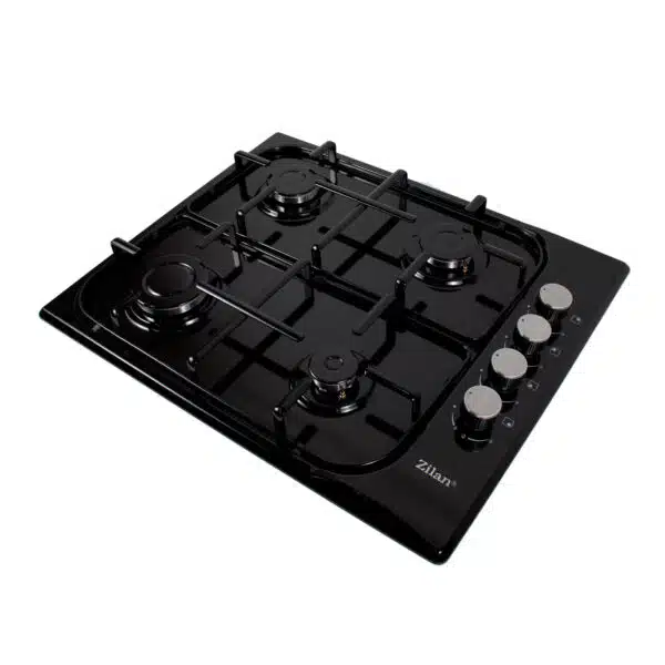 Pachet cuptor incorporabil (1857), capacitate 51L, electric, negru, plita incorporabila email 0041, 60X50X15 cm, gaz butelie sau gaz natural, duze de schimb incluse, hota incorporabila telescopica 2 motoare 3680, 2 x 95w / SET 30124 - imagine 6