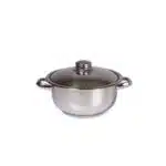 Oala inox cu capac, diametru 20 cm, capacitate 2 L, COCINERA / ZLN 7239