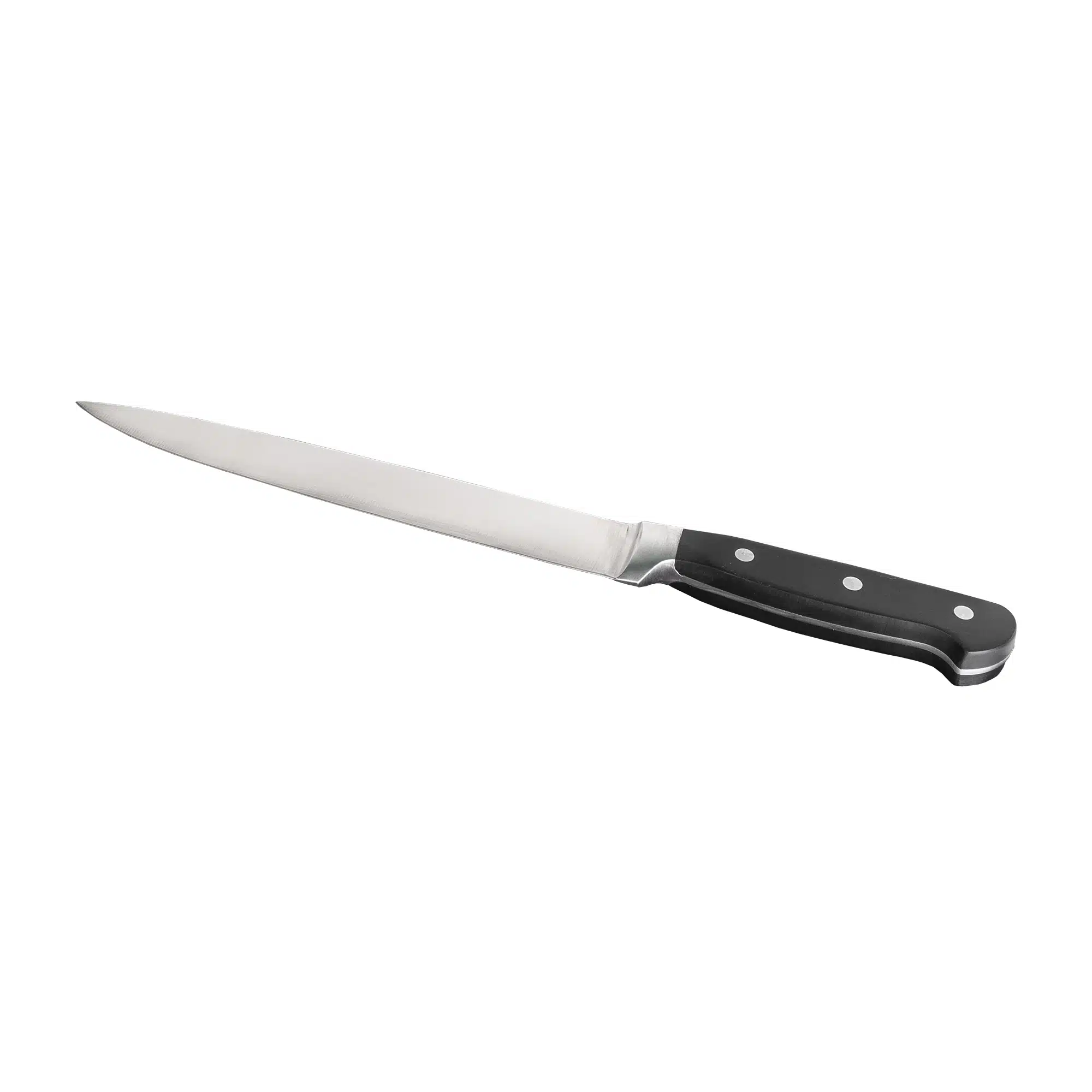 308_1 Cutit de bucatarie lux, lungime lama 20 cm, negru / 308 - imagine 1