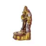 Candela din ipsos in forma de cruce 16x12x29cm / EXT 9920 - imagine 2