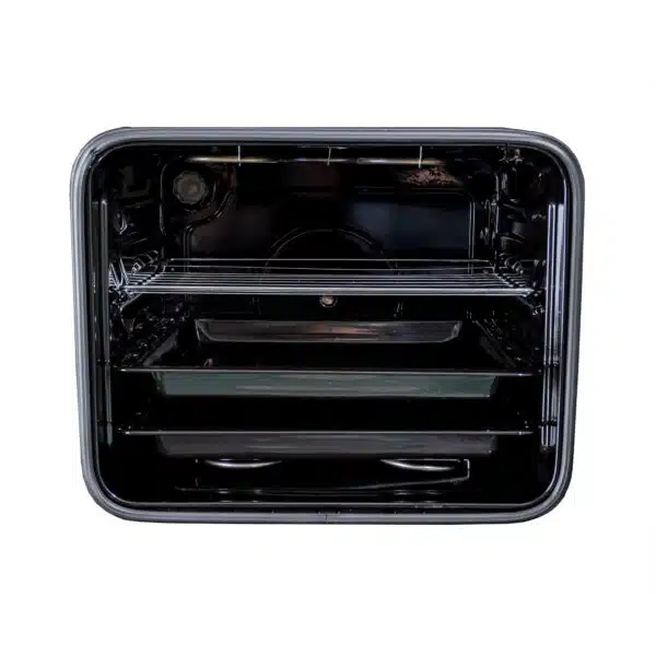 Pachet cuptor incorporabil (1857), capacitate 51L, electric, plita incorporabila (0058), gaz butelie sau gaz natural (duze de schimb incluse), 59×51 cm, aprindere electrica, sticla, hota 2 motoare putere 2x95W (6201), 60 x 50 x 13 cm / SET 30061 - imagine 6