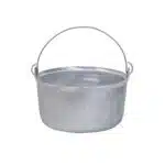 Ceaun tuci aluminiu alimentar, capacitate 3L, fund drept / EXT 8043_1