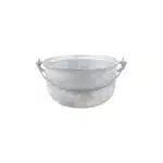 Ceaun tuci aluminiu alimentar, capacitate 2.5L, fund rotund / EXT 8057