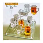 Joc X si 0, cu pahare, 25x25 cm/ CD2094 - imagine 2