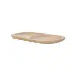 Platou din lemn de fag cu 2 compartimente, 44x23x2.5cm / EXT 6175 - imagine 2