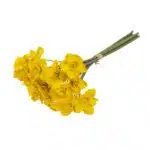 Buchet 6 narcise, cu aspect natural, inaltime 40cm / SL062_galben - imagine 2