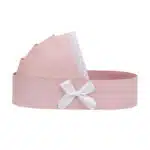 Cutie pentru flori, din carton, tip Landou, roz / CD744_roz - imagine 2