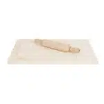 Planseta din lemn pentru modelat aluatul, 30x41cm + sucitor de 30cm / EXT 9869