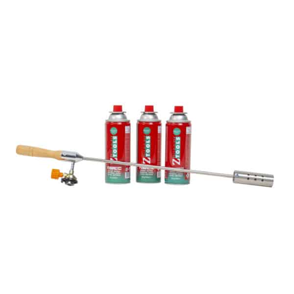 Pachet arzator de gradina pentru buruieni + 3 butelii, 410ml / ZTS 5624_1