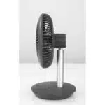 Ventilator portabil reincarcabil, gri incarcare USB, putere 5W, diametru 18 cm, 4 viteze reglabil pe vertical / ZLN 4000 - imagine 3