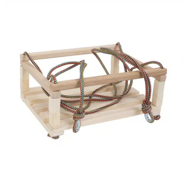 Leagan din lemn pentru copii, 40x30cm / EXT 10763 - imagine 3