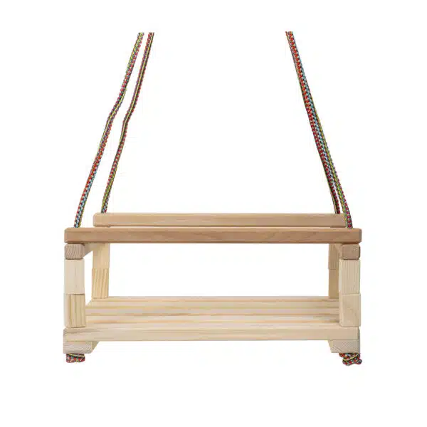 Leagan din lemn pentru copii, 40x30cm / EXT 10763 - imagine 4