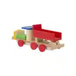Camion, basculanta din lemn 30x10x13cm / EXT 10767 - imagine 4