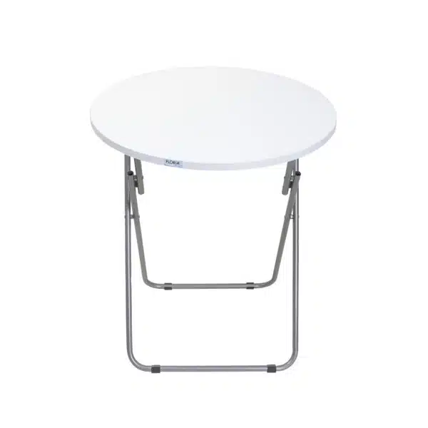 Masa plianta rotunda cu blat mdf, dimensiuni 60x65cm, alb (ZLN 6968) plus 2 x scaun bucatarie pliant (DSY 1115) / ZLN 6968_2S - imagine 6