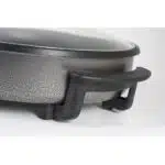 Tigaie electrica rotunda, pizza, grill, diametru 38 cm, putere 1500 W, capac sticla / ZLN 7870 - imagine 7