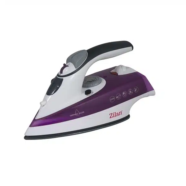 ZLN 8083_1 Fier de calcat talpa ceramica, putere 2200W, calcare cu aburi si uscata, functie autocuratare, mov / ZLN 8083 - imagine 1