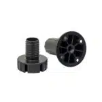 Picior reglabil din plastic pentru mobila, inaltime maxima 11.5cm / 5156 - imagine 3