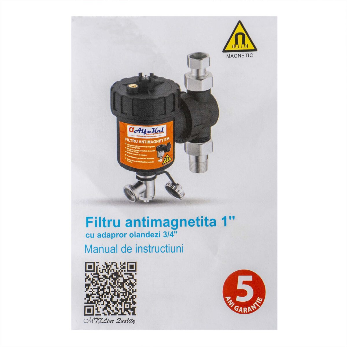 Filtru anti-magnetita, 1 miez magnetic, 11000 Gauss / EXT 10751 - imagine 3