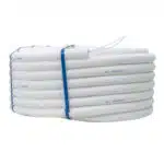 Tub flexibil, copex, din PVC cu fir de tragere, diametru 32mm, lungime 50m, alb / EXT 10809 - imagine 2