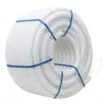 Tub flexibil, copex, din PVC cu fir de tragere, diametru 32mm, lungime 50m, alb / EXT 10809 - imagine 4
