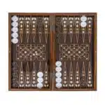 Joc de table din lemn lacuit, Premium Relief, 50x50cm / ZTS 5512-5 - imagine 4