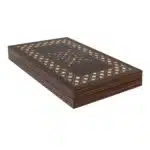 Joc de table din lemn lacuit, Premium Relief, 50x50cm / ZTS 5512-5 - imagine 3