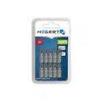 Set 10 bucati, bit-uri pentru surubelnita, PZ2, 25mm HOGERT / HT1S317 - imagine 2