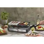 Gratar electric 2 in 1, non stick, putere 1400w, grill de piatra si grill de aluminiu / ZLN 8863 - imagine 11