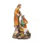 Statueta decorativa din rasina cu Famila Sfanta, inaltime 24cm / ZTS 8047 - imagine 2