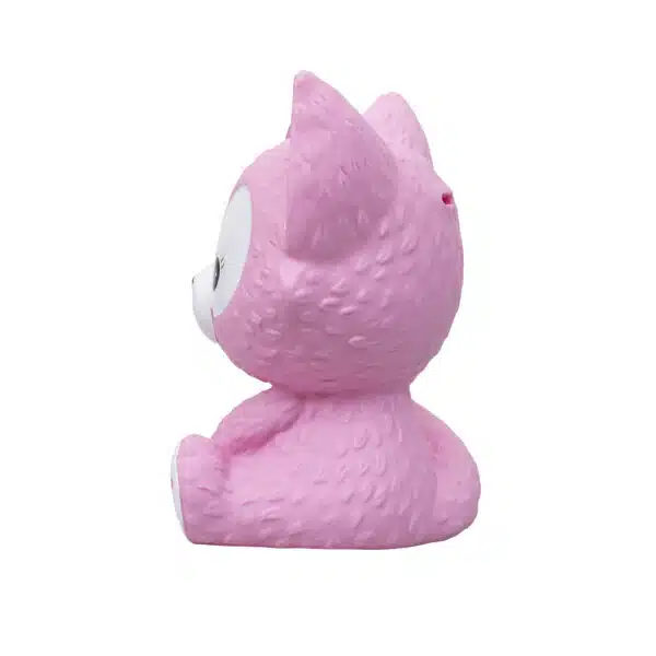 Pusculita pentru copii, din plastic, model vulpita, H 20cm / ZTS 8063 - imagine 2