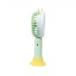 Ventilator de mana, alimentare USB, 3.7w, 3 viteze si suport, verde / ZTS 8241 - imagine 3