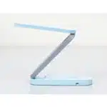 Lampa pentru birou, pliabila si portabila, 3 tipuri de lumina, putere 3W, touch, USB, bleu / ZTS 8245 - imagine 3